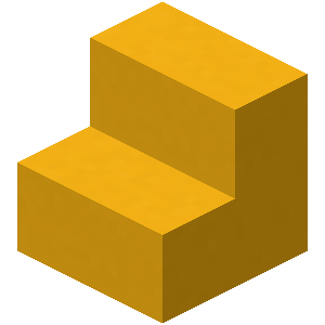 Yellow Concrete Stairs