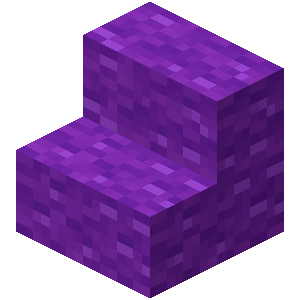 Purple Wool Stairs