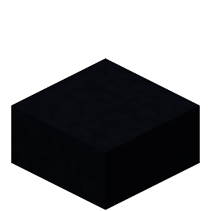 Black Concrete Slab