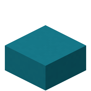 Cyan Concrete Slab