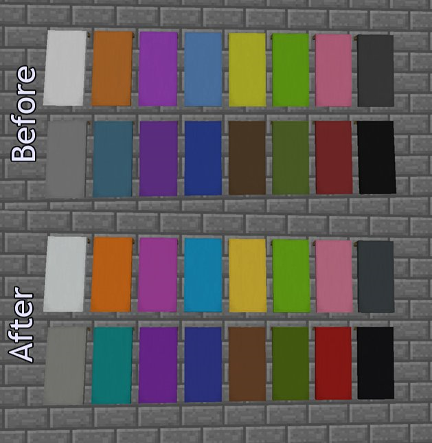 Click to view fullscreen World of Color Update - Banner Color Comparison