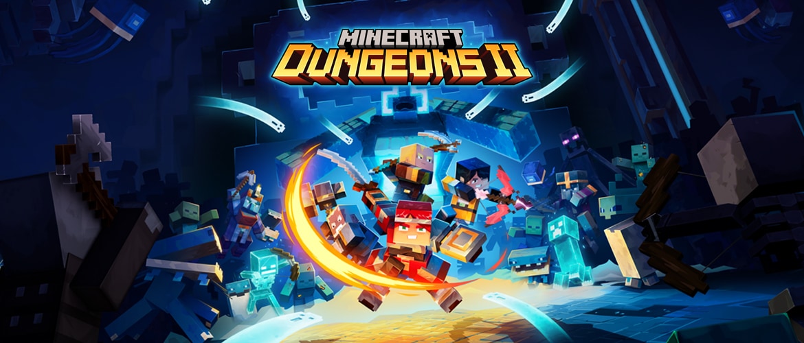 Minecraft Dungeons II Key Art