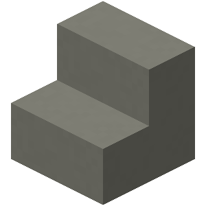 Light Gray Concrete Stairs