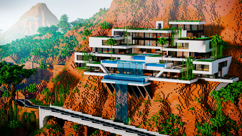 Jungle Cliff Mansion