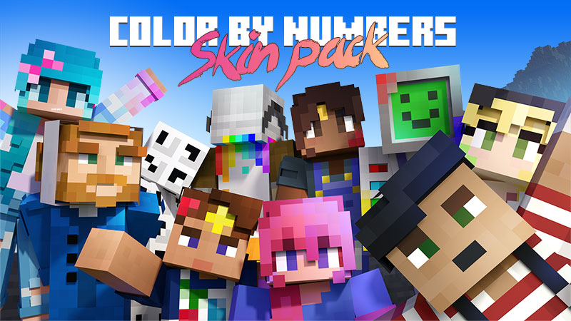 Color By Numbers Skin Pack