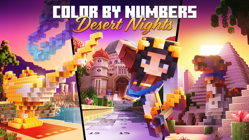 Color By Numbers #2 - Desert Nights