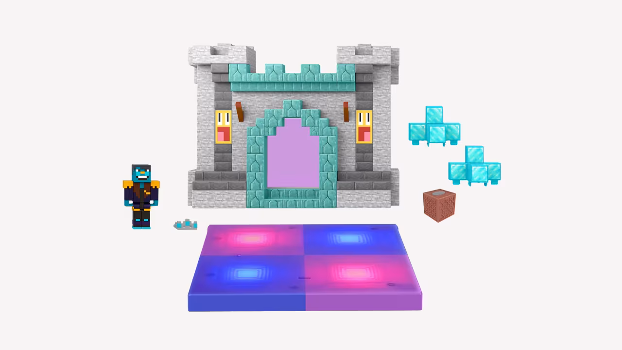 The Party Palace, featuring a light-up dancefloor and a welcoming host figurine!