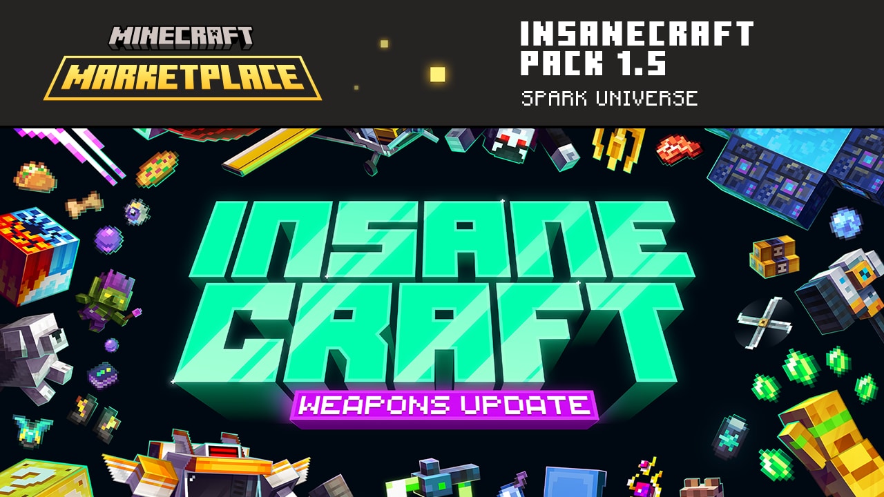 Insane Craft: Weapons Update with lots of add-ons, items, and weapons