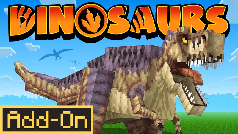 Image of Dinosaurs add-on pack for Block Friday 2024