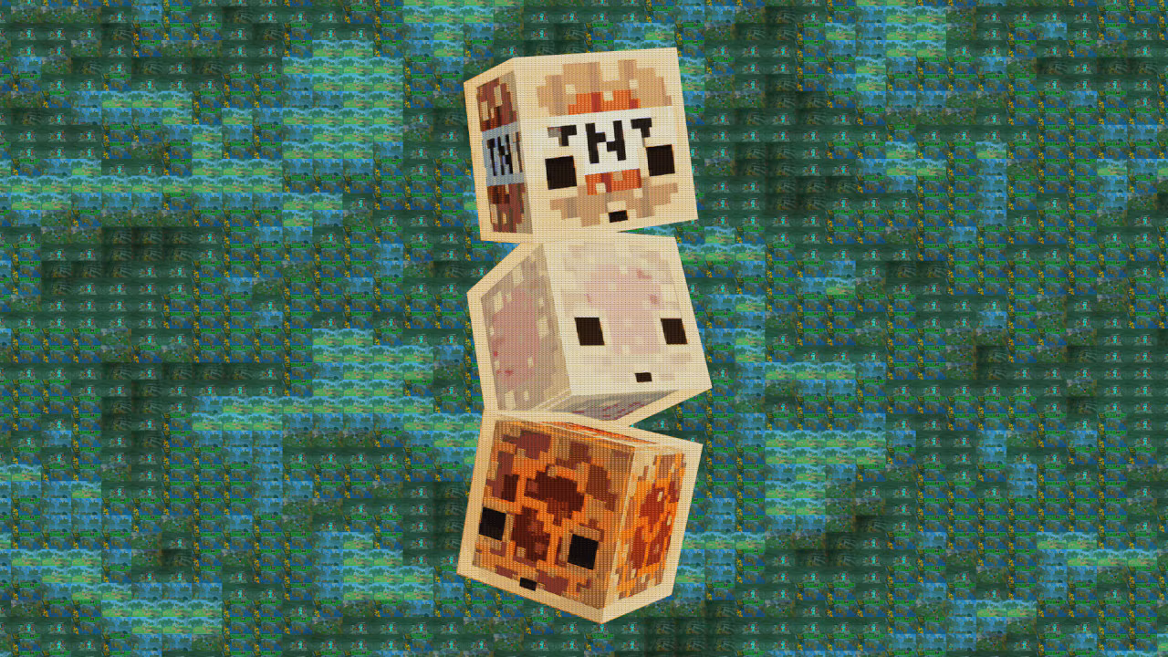 A chaotic collage of multiplayer screenshots!