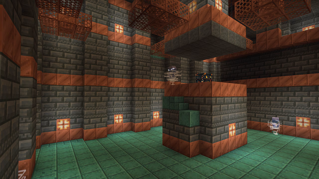 This is a screenshot of the trial chambers, one of the features coming as part of the 1.21 Update