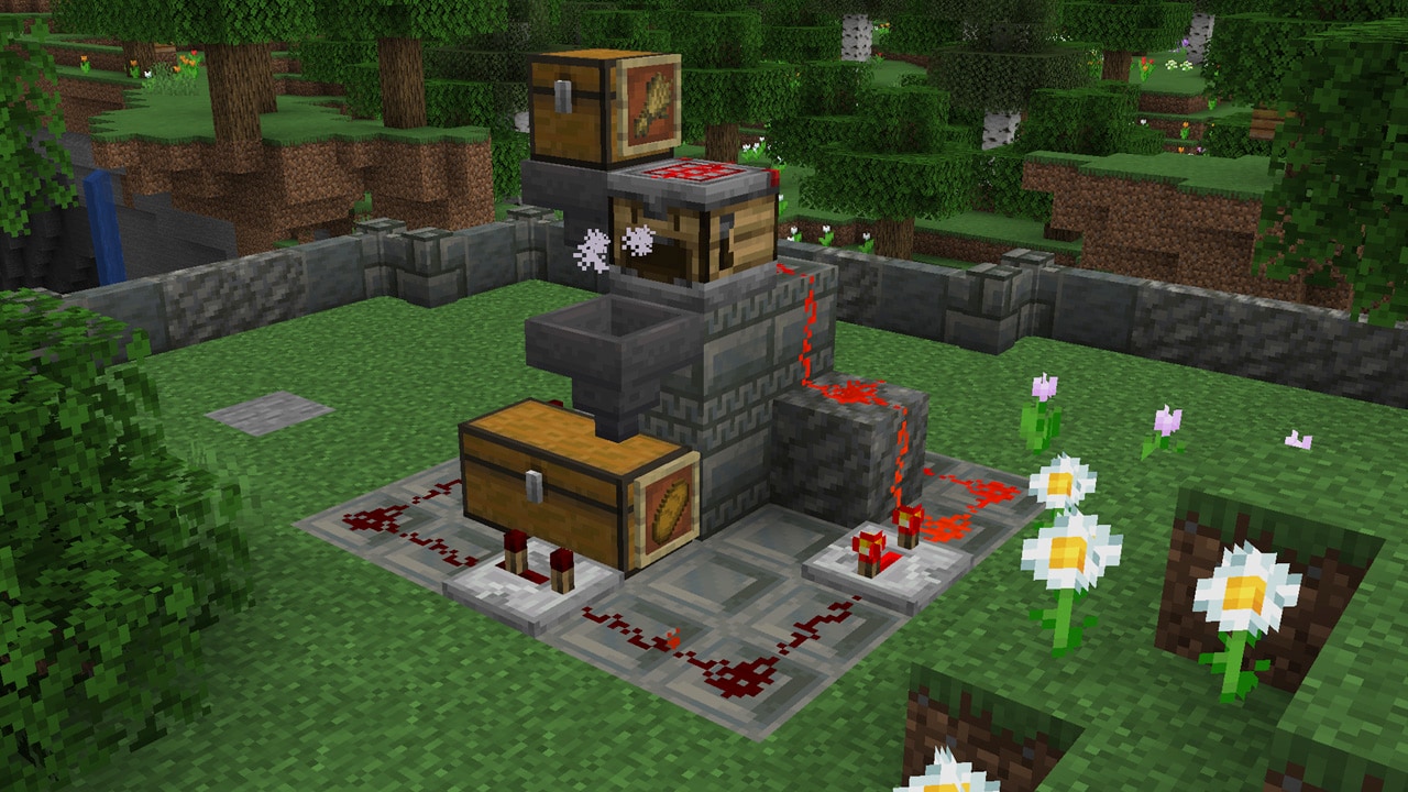 The crafter, one of the new blocks coming as part of the 1.21 Update