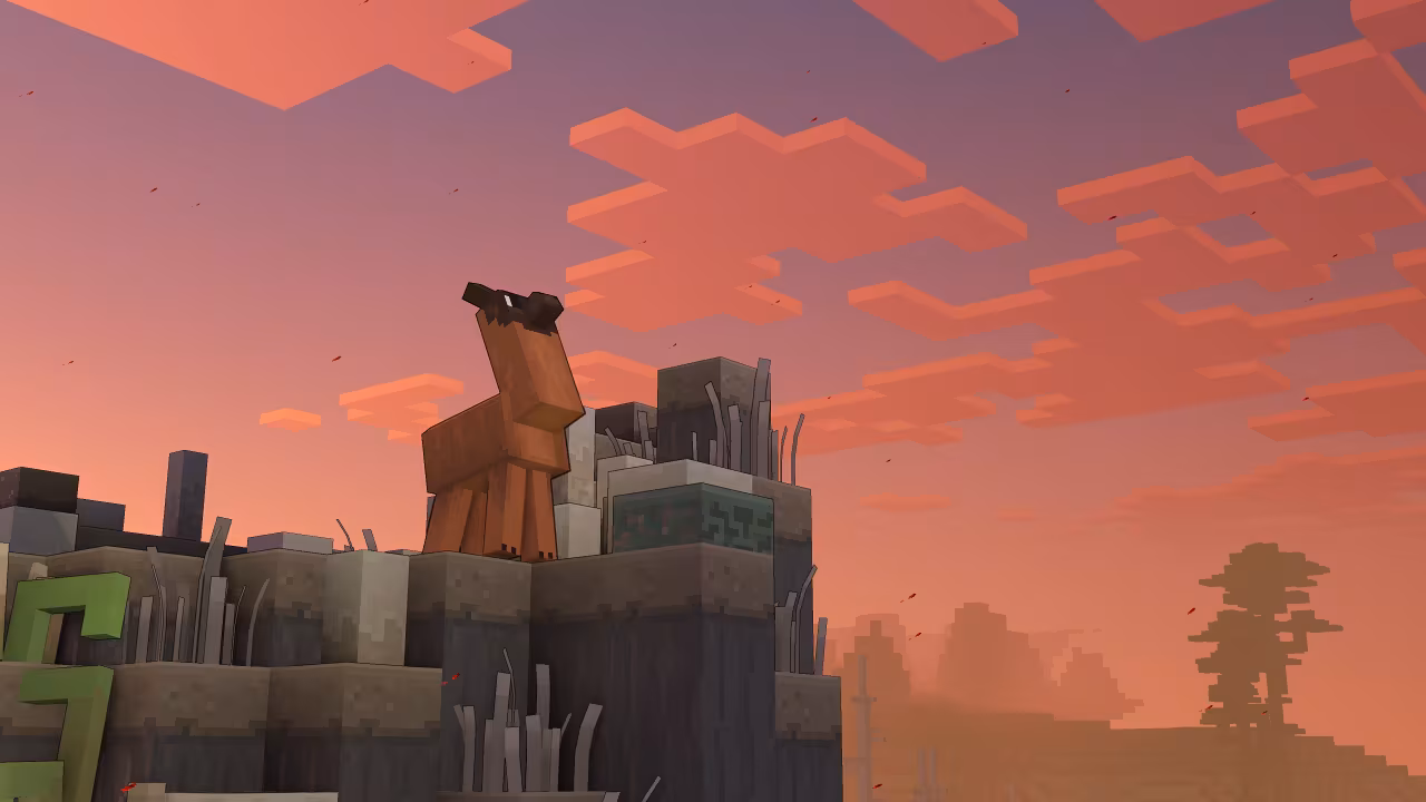 A screenshot from Lost Legends: The Legend of the Llama showing a close up of a llama
