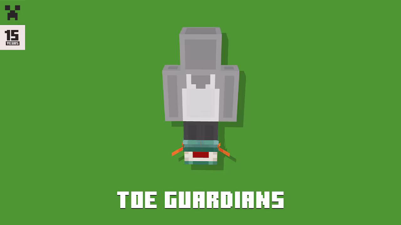 Free Character Creator item: The Toe Guardian inspired by the guardian mob
