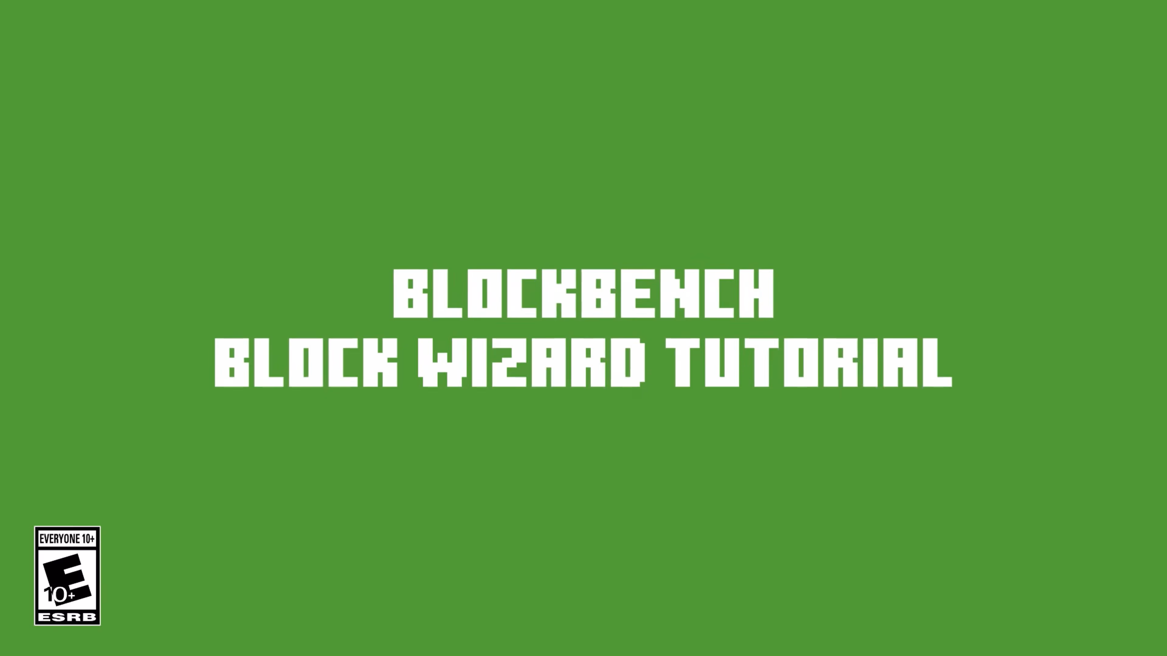 Minecraft Block Wizard Tutorial 