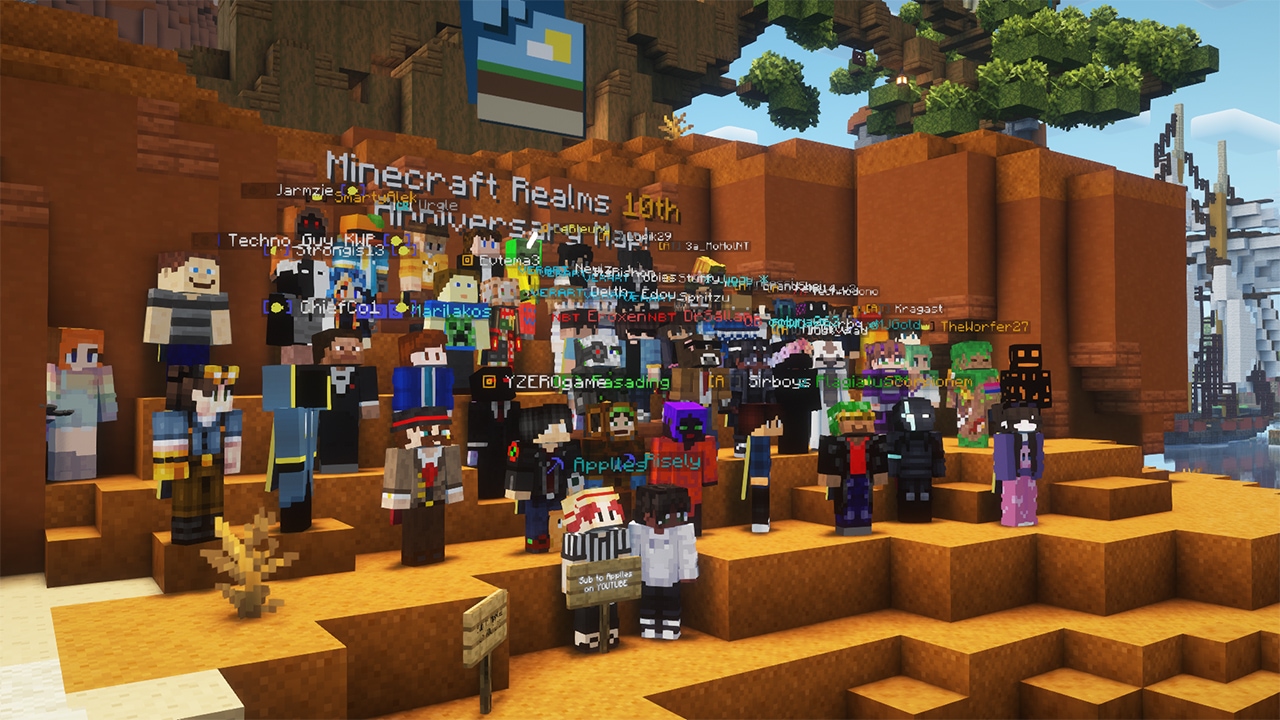 All the mapmakers in a group photo