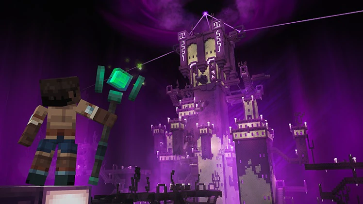 This is a screenshot from End Reimagined by Honeyfrost - get it today on Minecraft Marketplace!