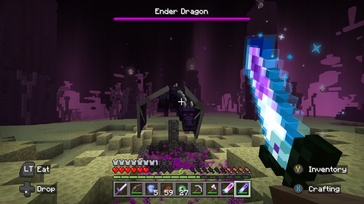 This is a screenshot from End Reimagined by Honeyfrost - get it today on Minecraft Marketplace!