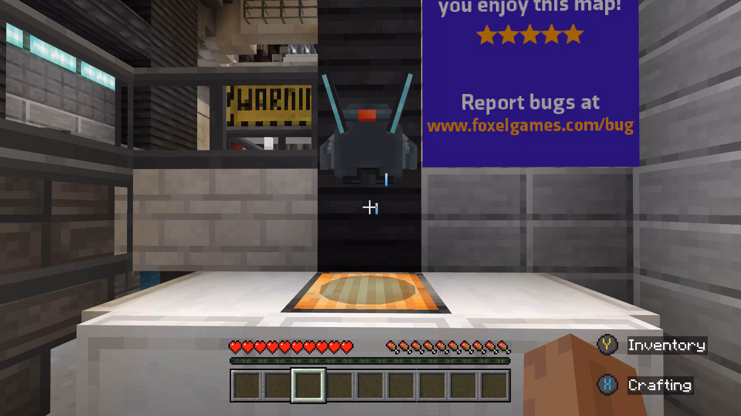 This is a screenshot of the jetpack from Millionaire Secret Base by Foxel Games.