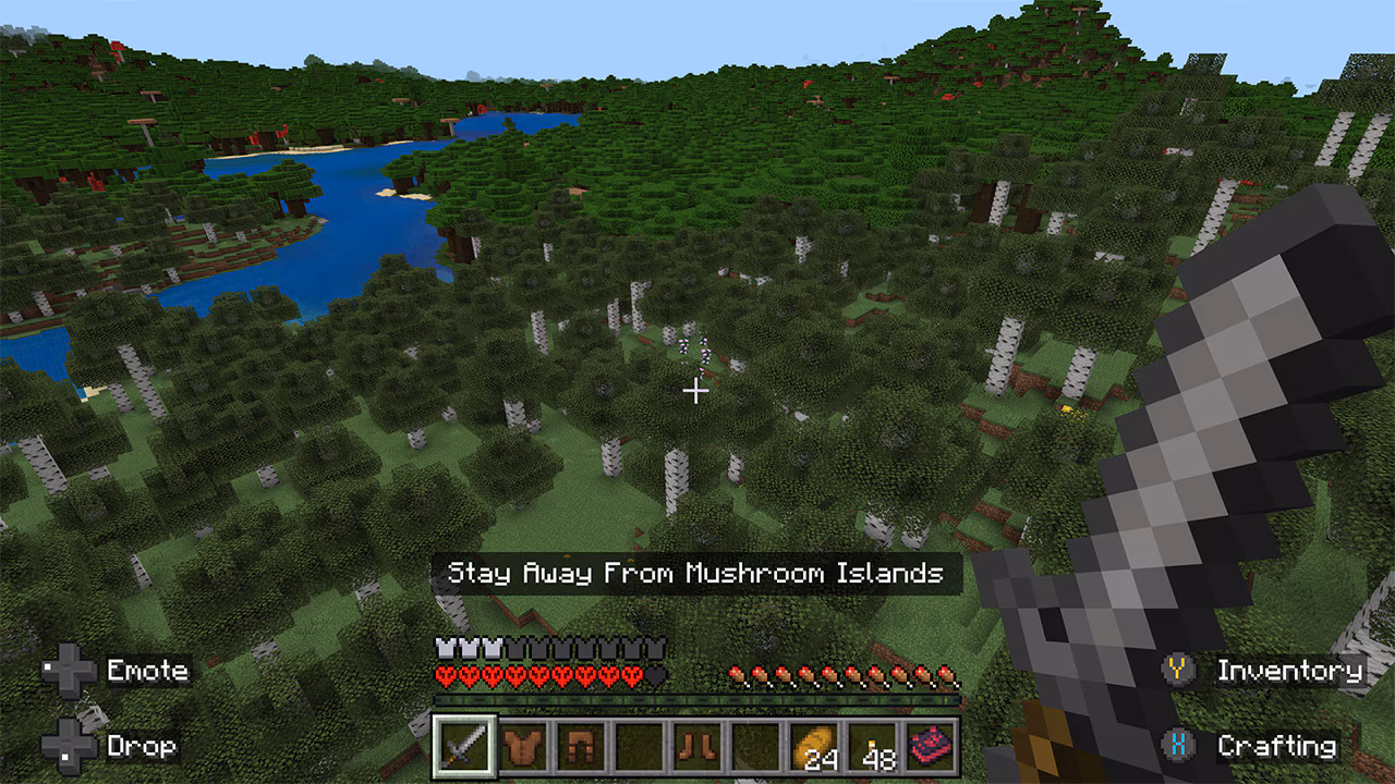 overview of lush landscape