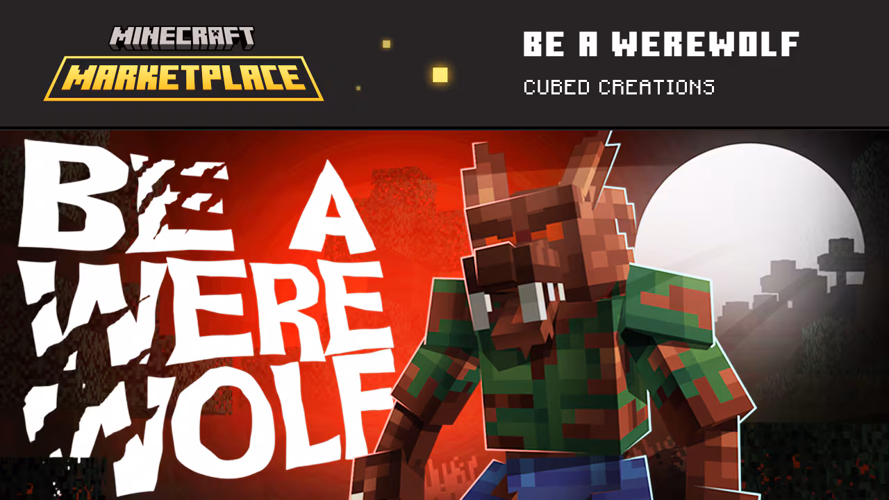 Key art for the Be a Werewolf add-on