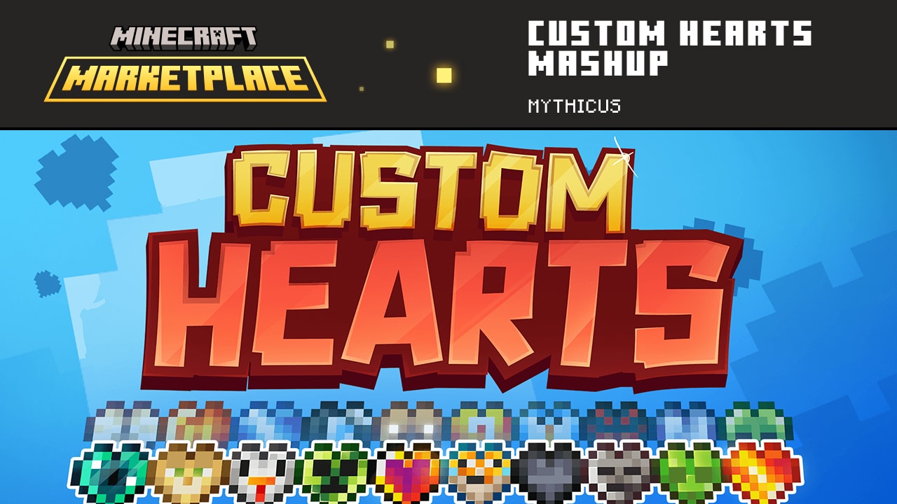 lots of hearts in different colours and textures