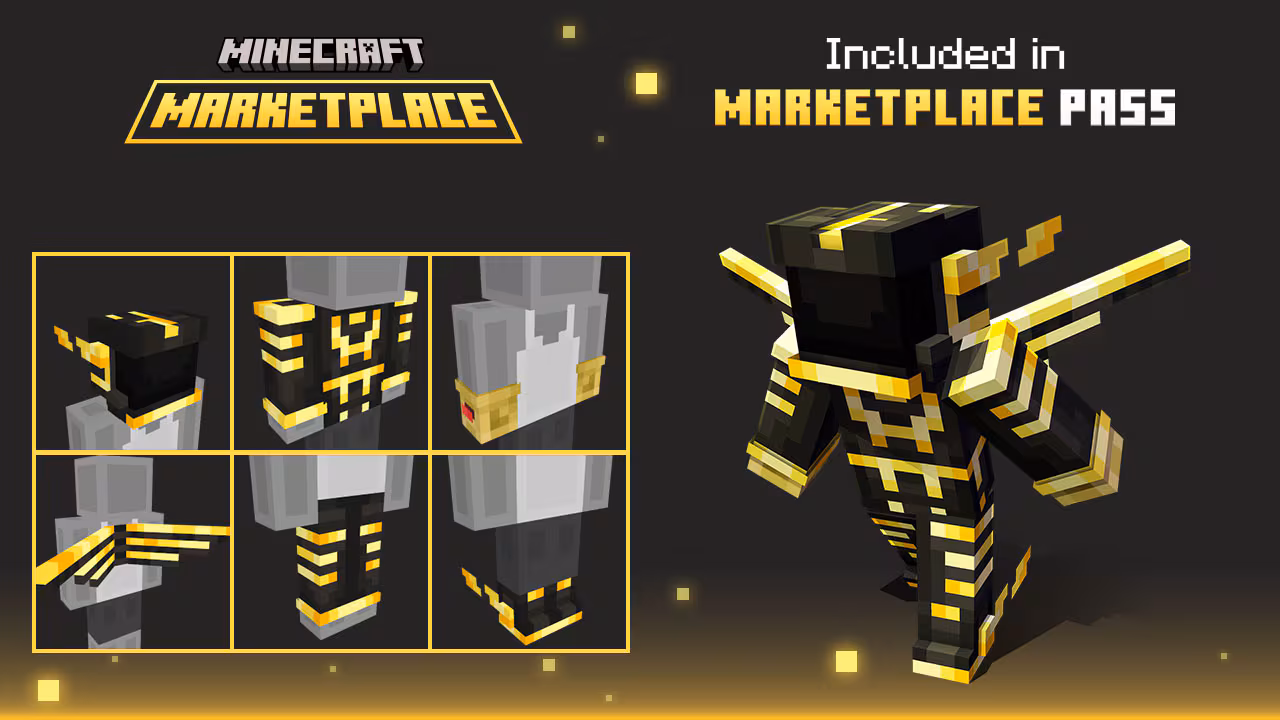 An image of the Orange Power set by CreatorLabs and Power Gloves by Ready, Set, Block!