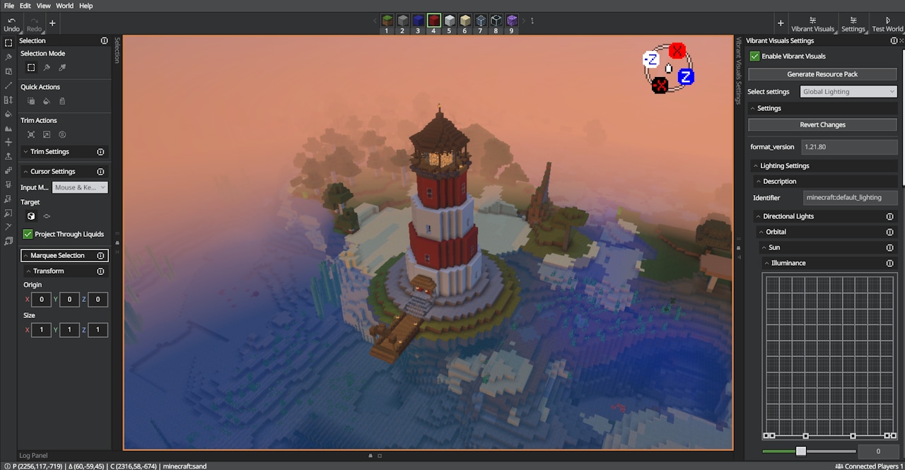 Bedrock Editor