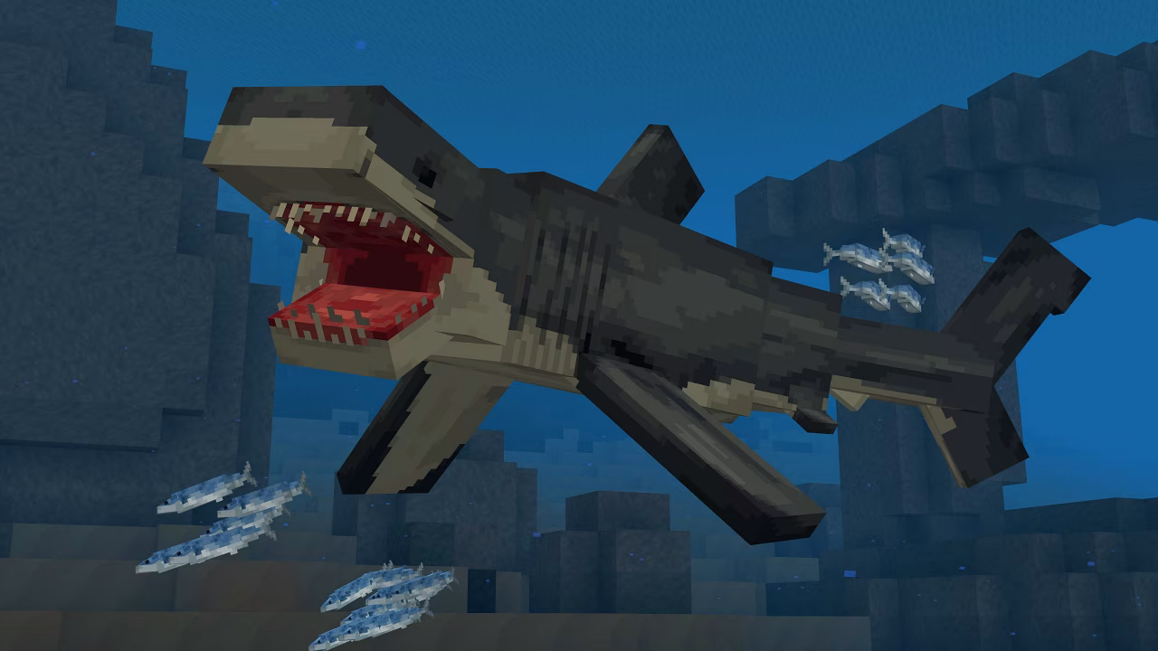 A screenshot of a shark.