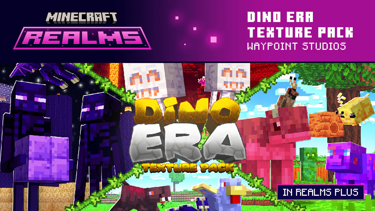 Colorful mobs from the dinosaur era!
