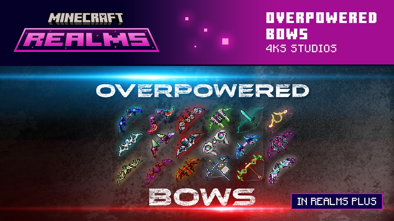 New variations of bows lined up