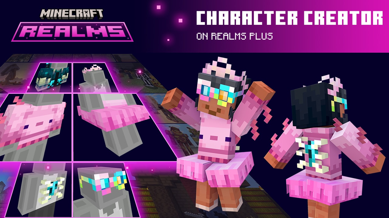 The all pink outfit with free Character Creator items