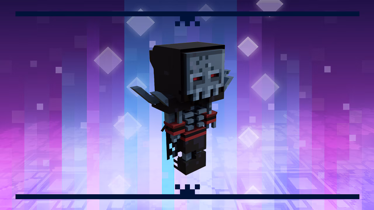 An image of the Bony Brawler hero skin, a skeletal figure with red eyes and a dark hood.