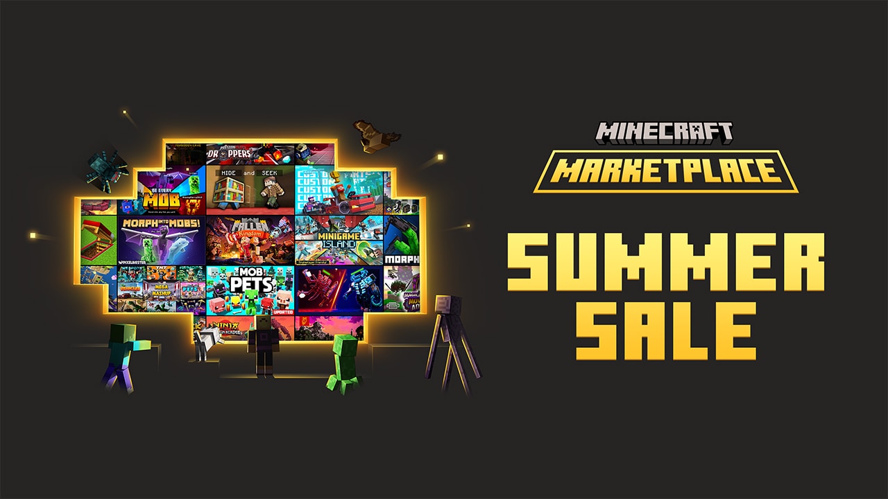 Summer sale at Minecraft Marketplace