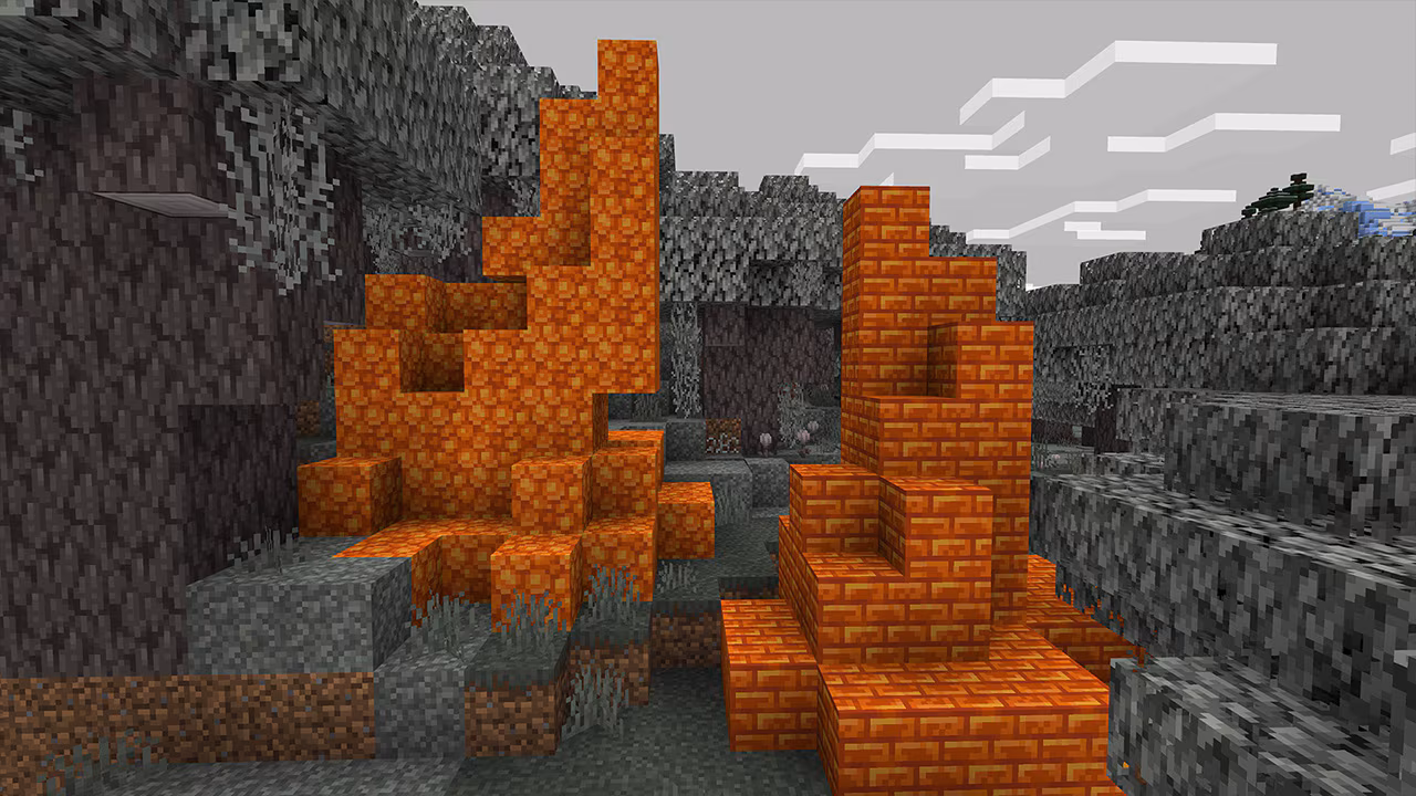 This screenshot shows resin bricks