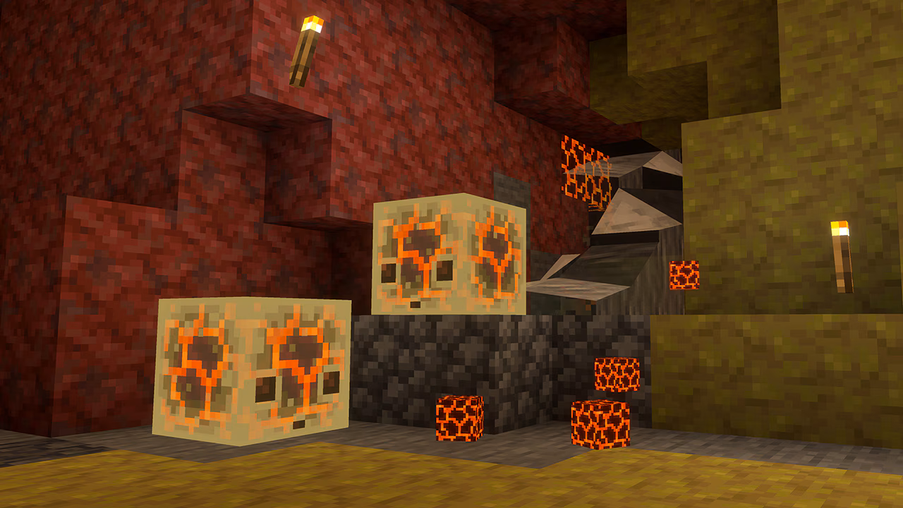 Sulfur cubes that have consumed... magma blocks!