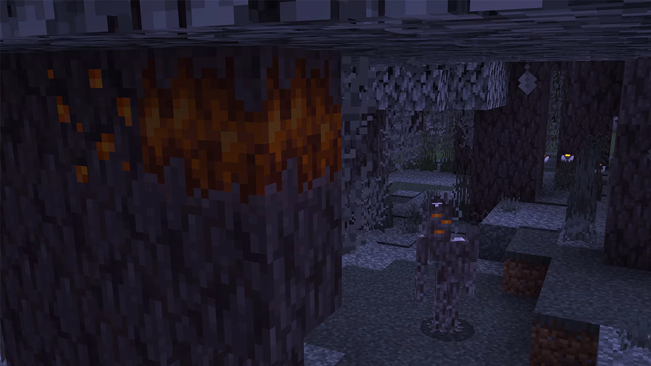 This screenshot shows an image of a creaking, and something mysterious. Could it be a creaking heart?
