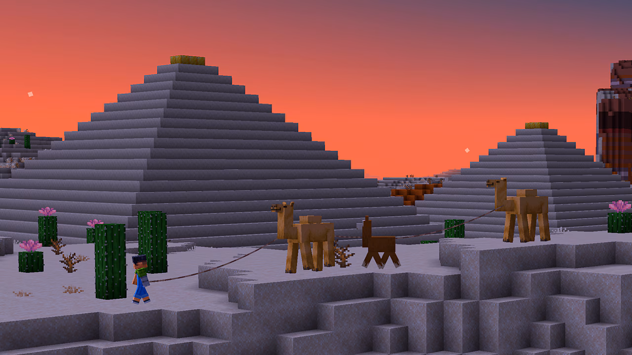 So many mobs leashed together!